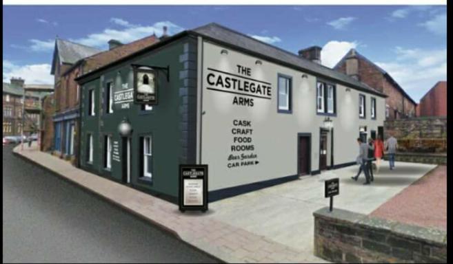 The Castlegate Arms Hotel Penrith Luaran gambar